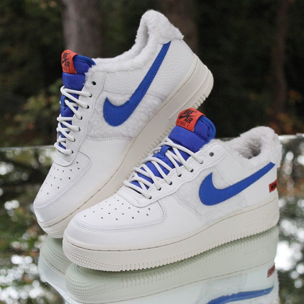Nike Air Force 1 Low Sherpa Fleece - Picture 4 of 12